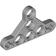 Lego rameno trojúhelník, světle modro šedá (6331428, 6009019)